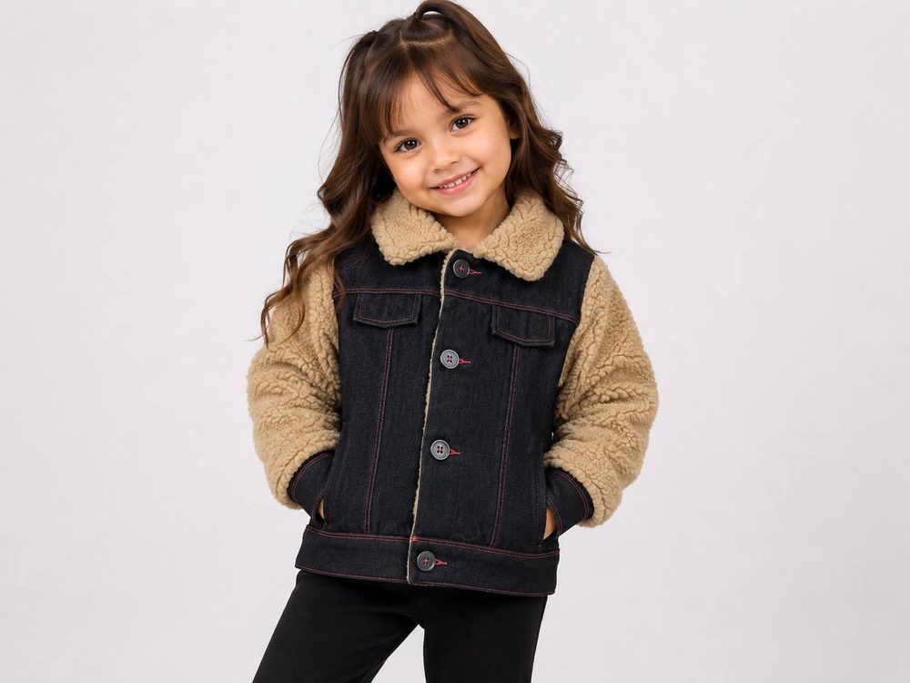 Casaco de Cotton Jeans e Pêlo 4/10 — foto 4
