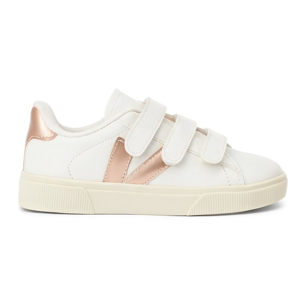 Tenis Adu 268-263t Sint Branco/ouro/0ff — foto 1