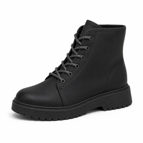 Bota Fem. 34 de Uso Comum C/ Sola Sint. Cabedal Sint.