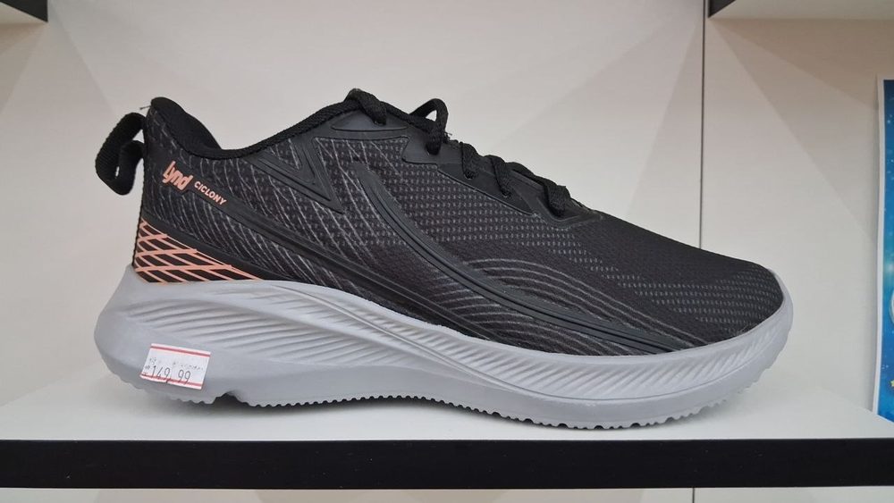 Tam 36 Tenis Lynd Preto/coral — foto 1