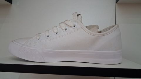 Tenis Miami Canvas Branco/preto