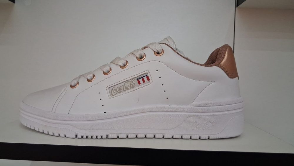 Tenis March Maverick Branco/cobre — foto 2