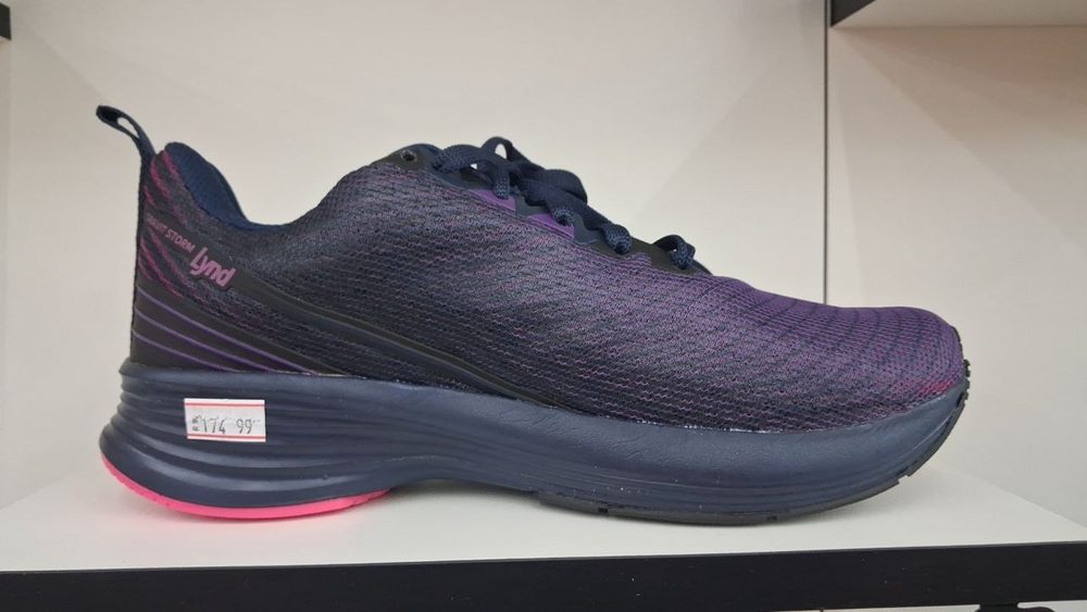 Tenis Textil Ad Lynd Sola Tpu/ Marinho/purple — foto 1