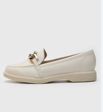 Sapato Casual Fem. de Uso Comum C/ Sola Sint. Cabe Branco