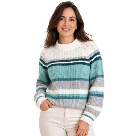 Blusa Manga Longa Listras