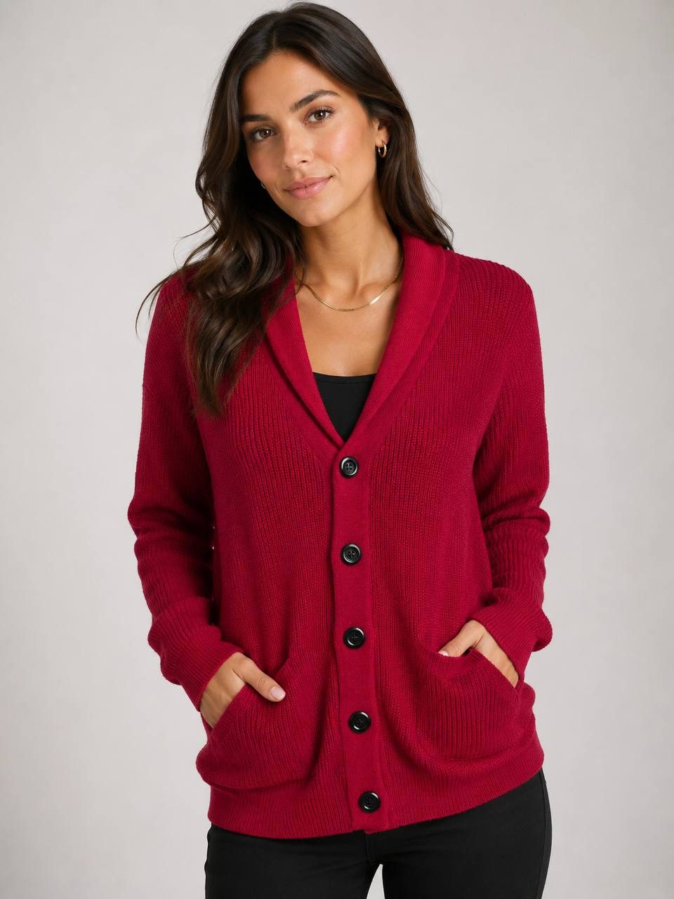 Cardigan Alongado Bege — foto 2