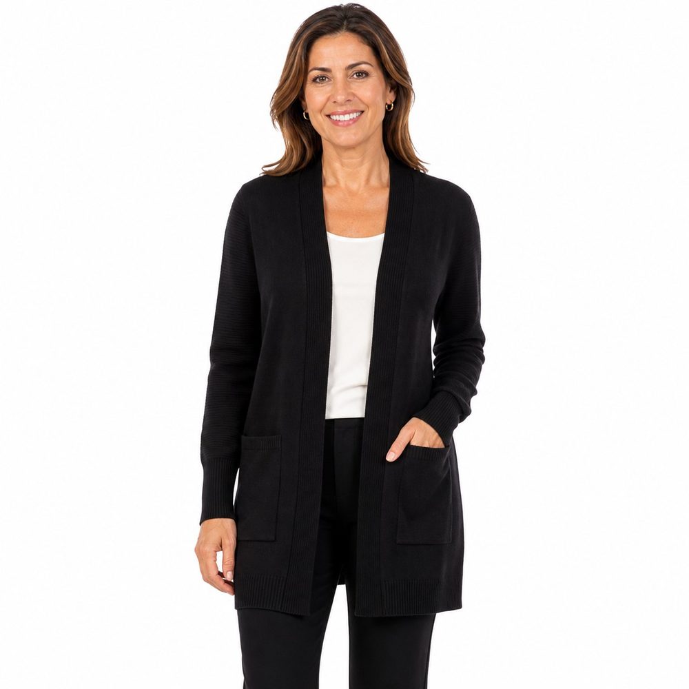 Cardigan Alongado Fem Model 3 — foto 5