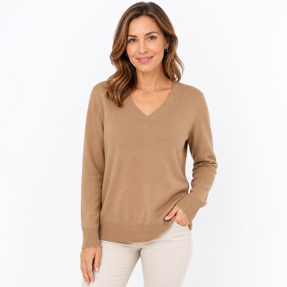 Blusa de Lã Gola V — foto 1