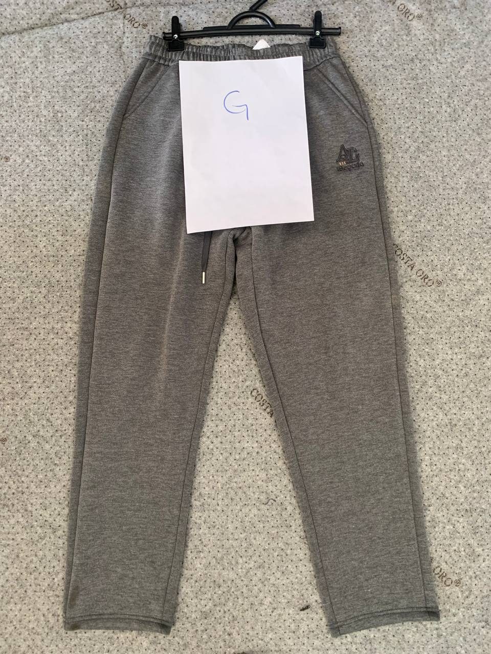 Calça Moletom Masc Cinza — foto 2
