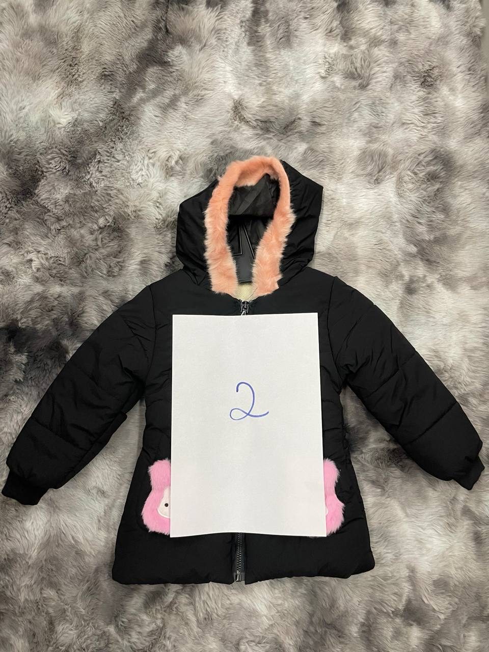 Jaqueta Infantil Menina Preto — foto 4