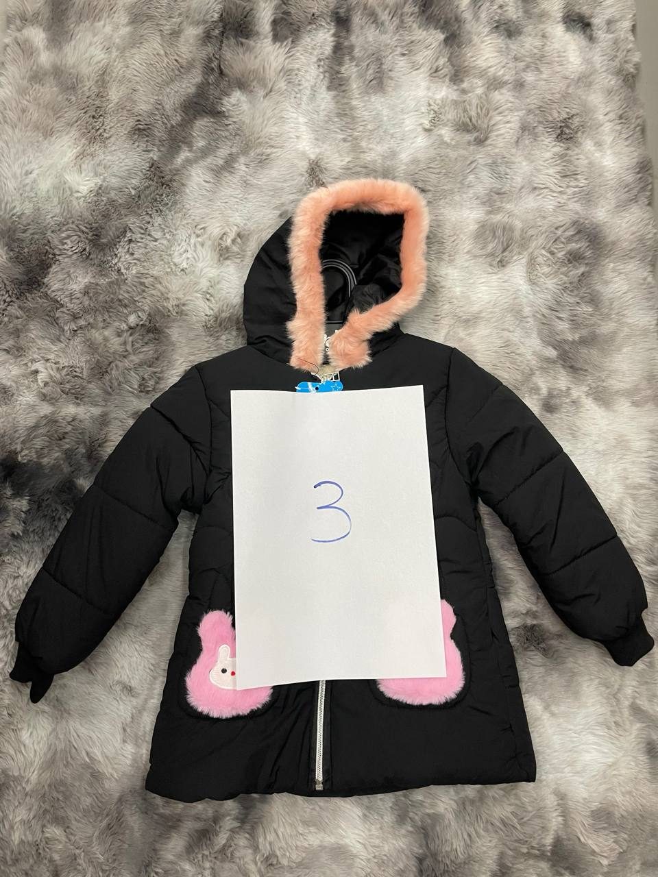 Jaqueta Infantil Menina Preto — foto 5