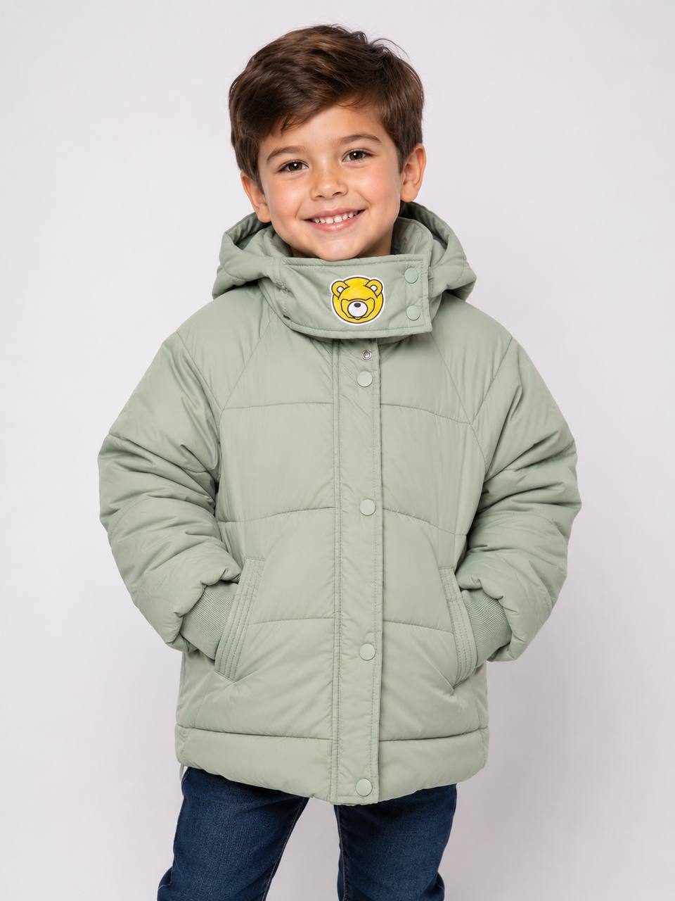 Jaqueta Infantil Menina Verde — foto 1