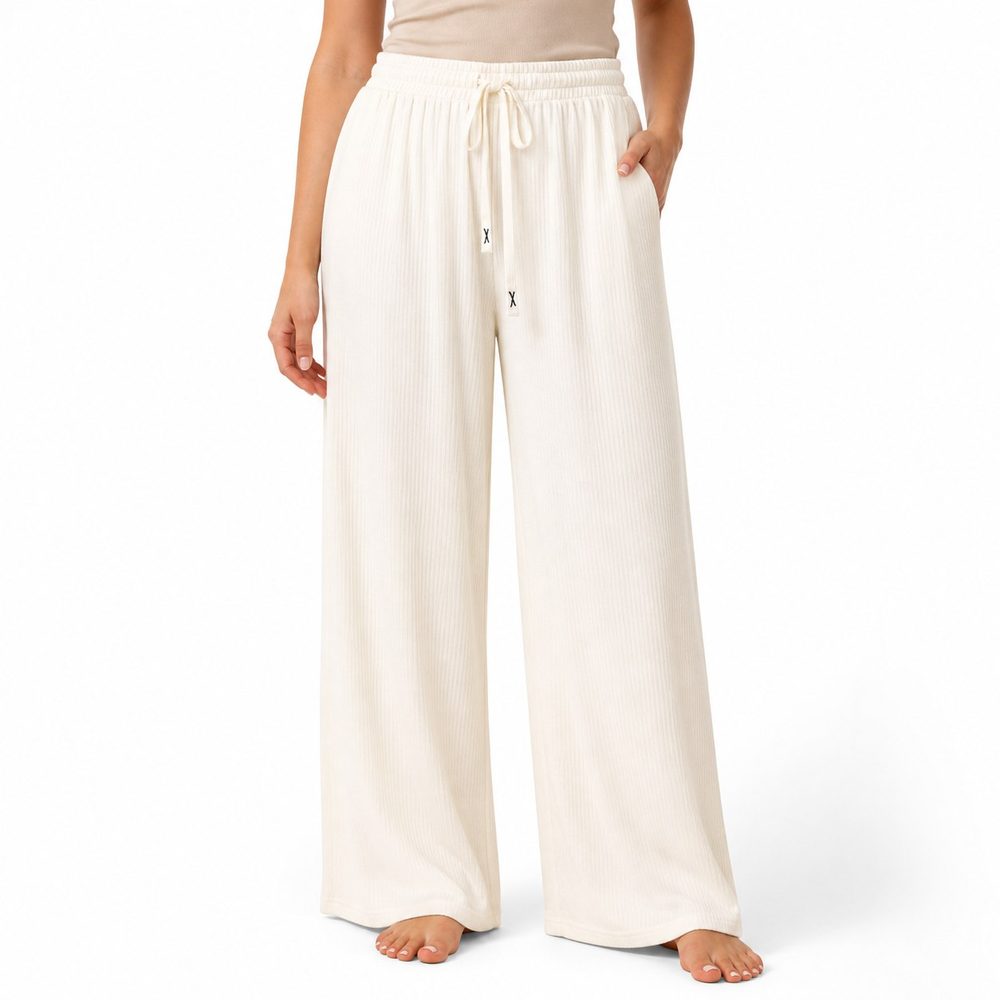 Calça Canelada Feminina — foto 1