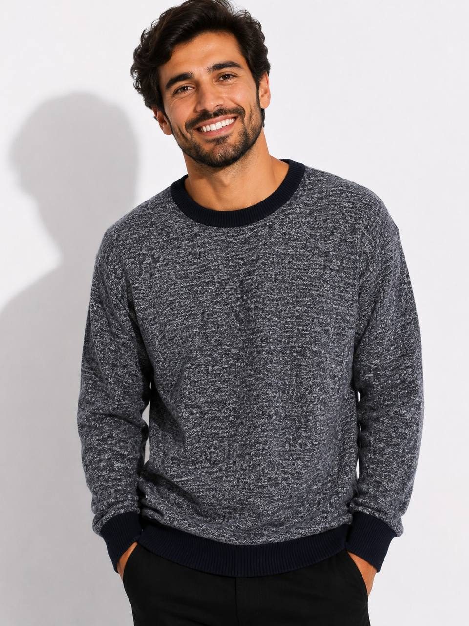 Blusa de Lã Masc Mix — foto 1