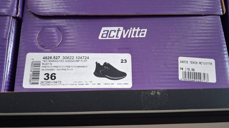 Tenis Actvitta Preto — foto 6