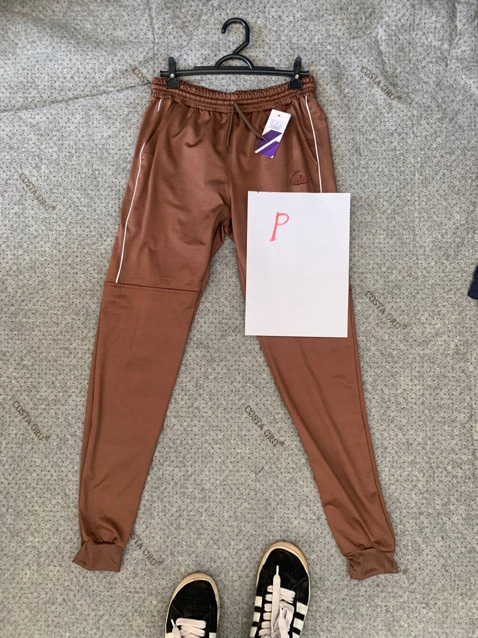 Calça Moletom Masc Marrom — foto 2