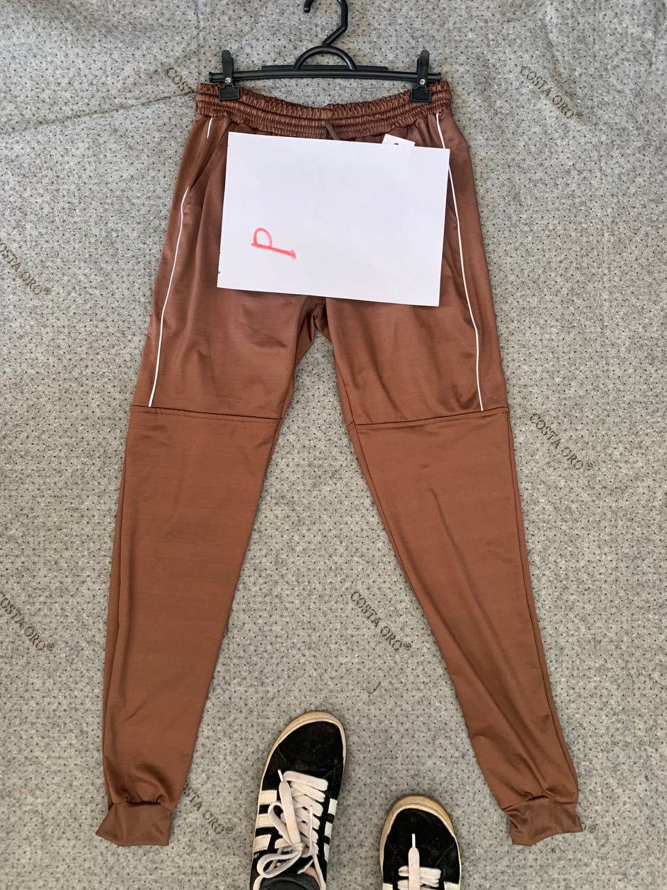 Calça Moletom Masc Marrom — foto 3