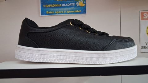 Sapato Casual Fem. de Uso Comum C/ Sola Sint. Cabe Bege