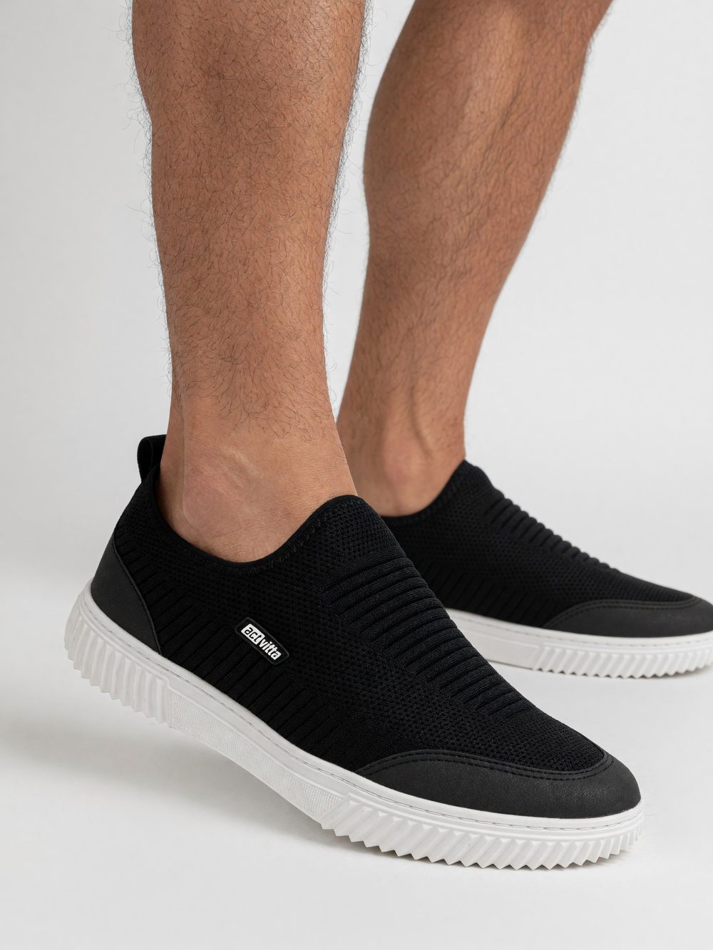Sapato Casual Masc Preto — foto 2