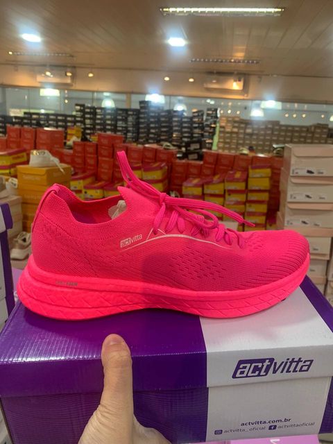 Sapato Casual Fem. Pink
