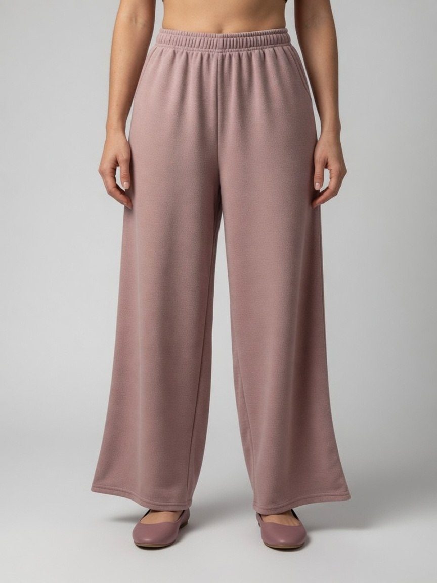 Calça Pantalona Marrom — foto 1