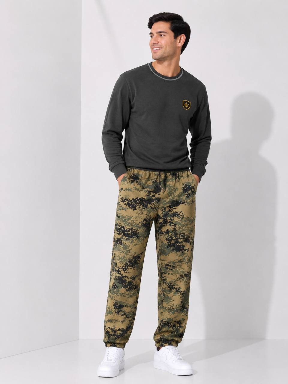 Calça Masc Cinza — foto 3