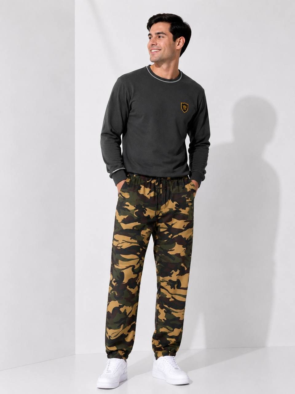 Calça Masc Cinza — foto 4