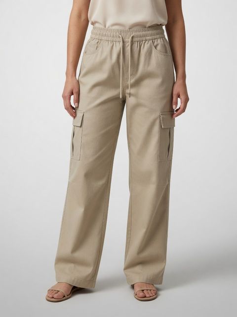 Calça Fem Cinza