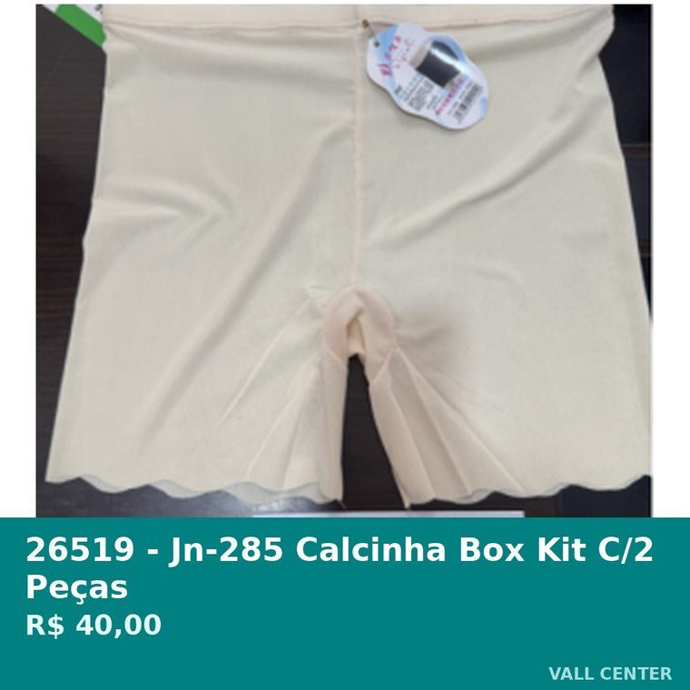 Calcinha Box Kit C/2 Peças — foto 1