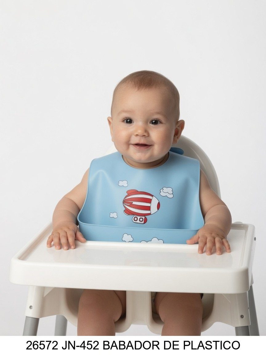 Babador de Plastico Bege — foto 2