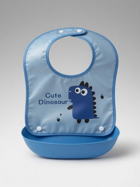 Babador de Plastico Azul