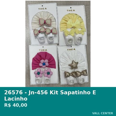 Kit Sapatinho e Lacinho