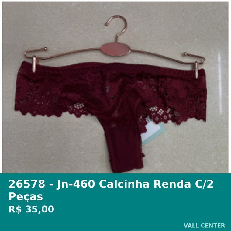 Calcinha Renda C/2 Peças — foto 2