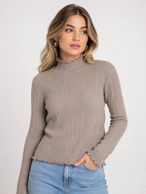 Blusa Feminina Bege