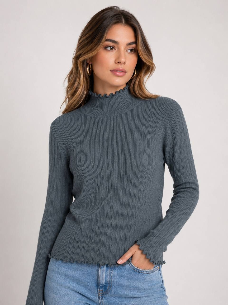 Blusa Feminina Bege — foto 2