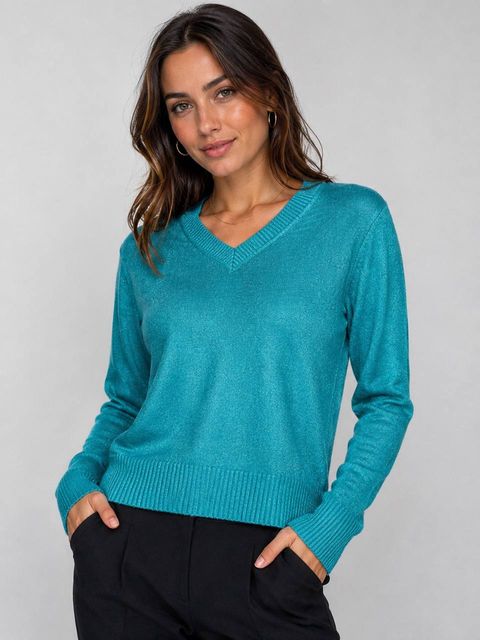 Blusa Feminina Turquesa