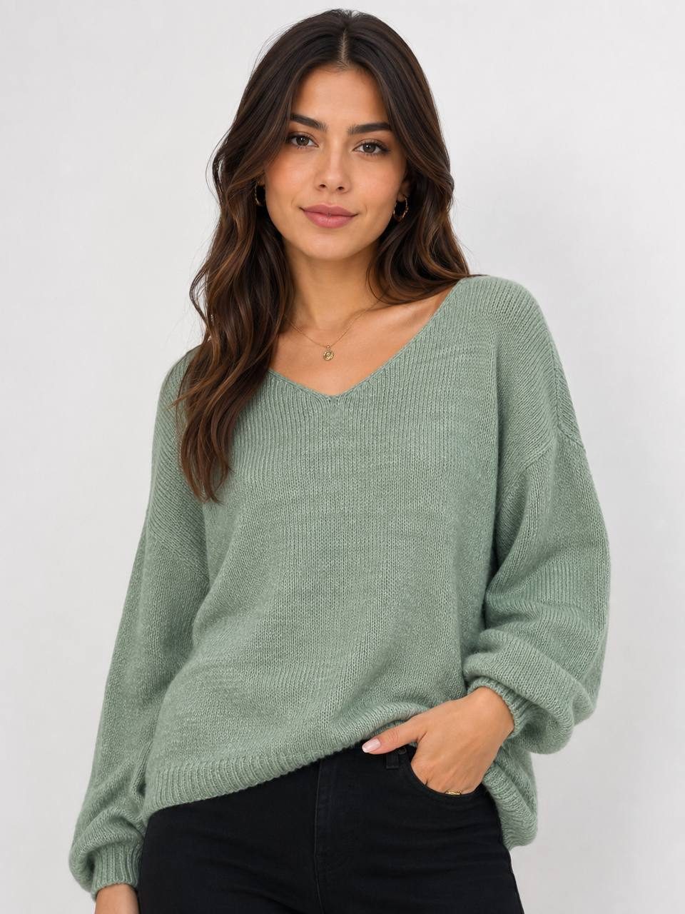 Blusa Feminina Verde Oliva — foto 1