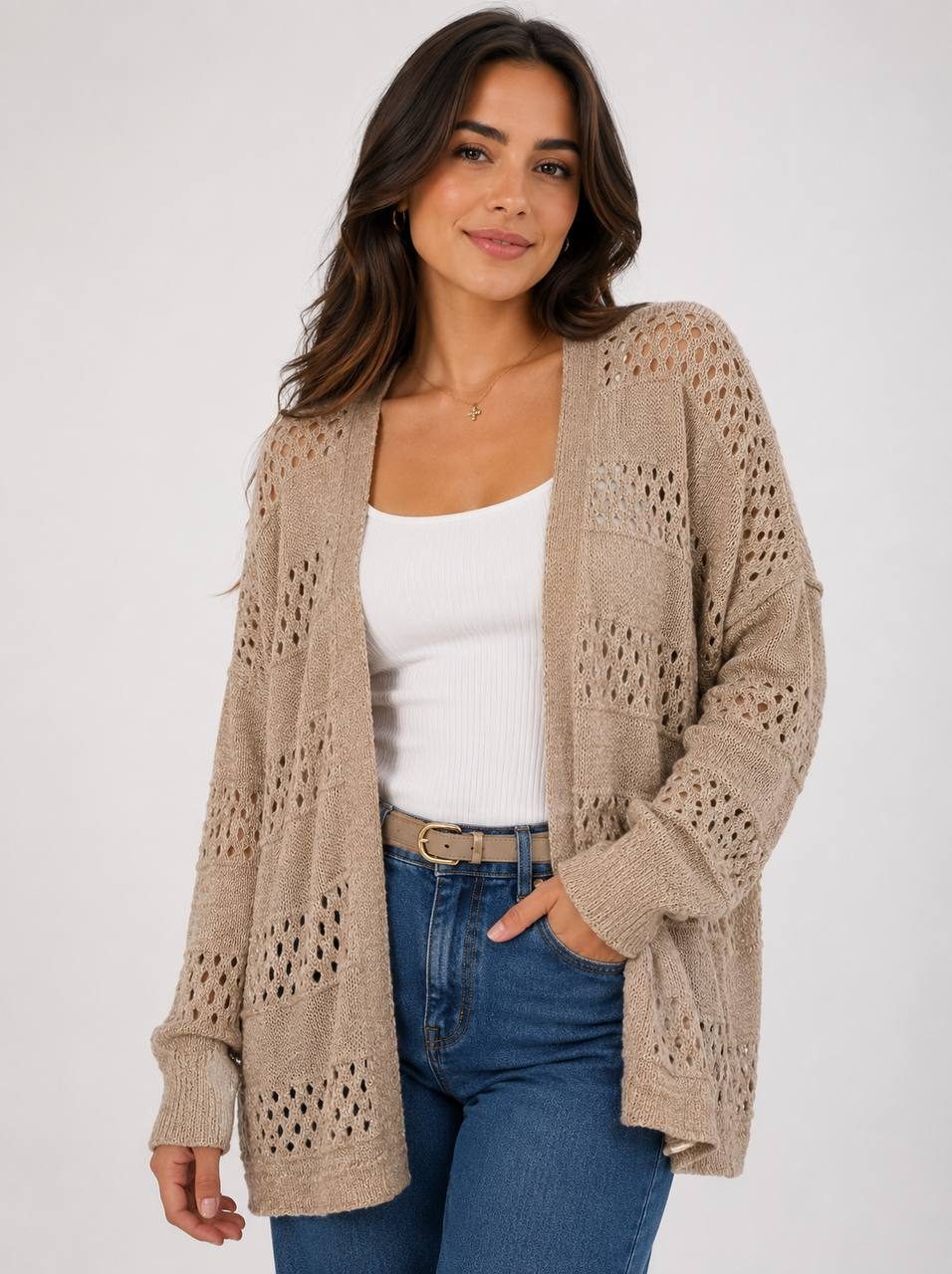 Blusa Feminina Bege — foto 1