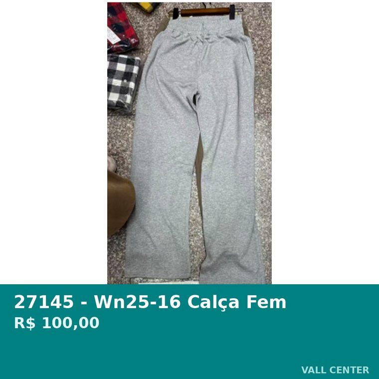 Calça Fem Cinza — foto 2