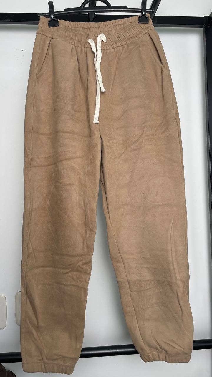 Calça Moletom Fem Marrom — foto 8