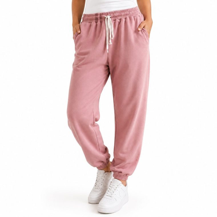 Calça Moletom Fem Marrom — foto 9