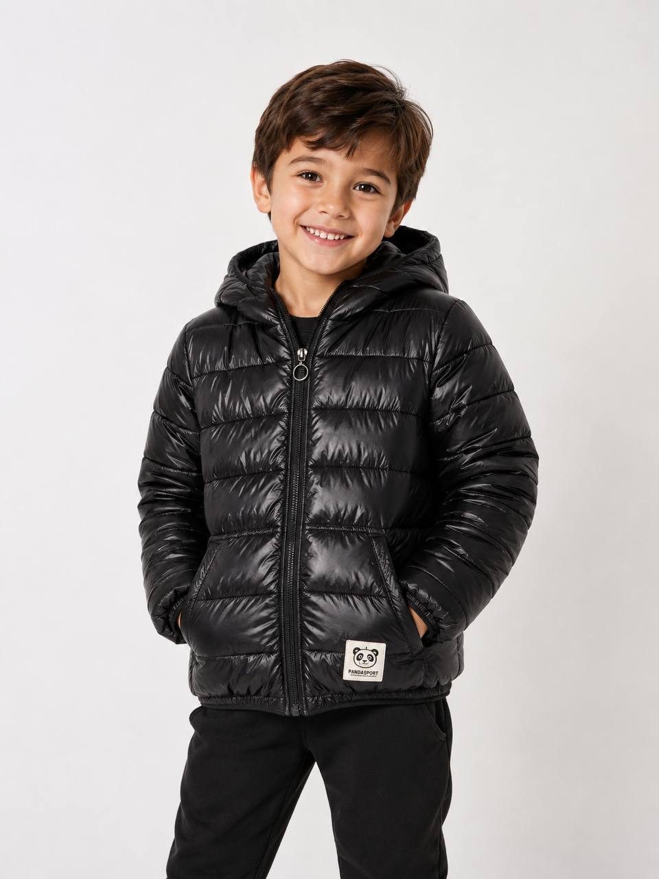 Jaqueta Infantil Preto — foto 4