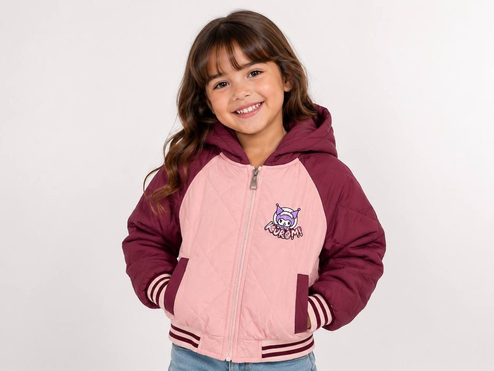 Jaqueta Infantil Fem Roxo — foto 2