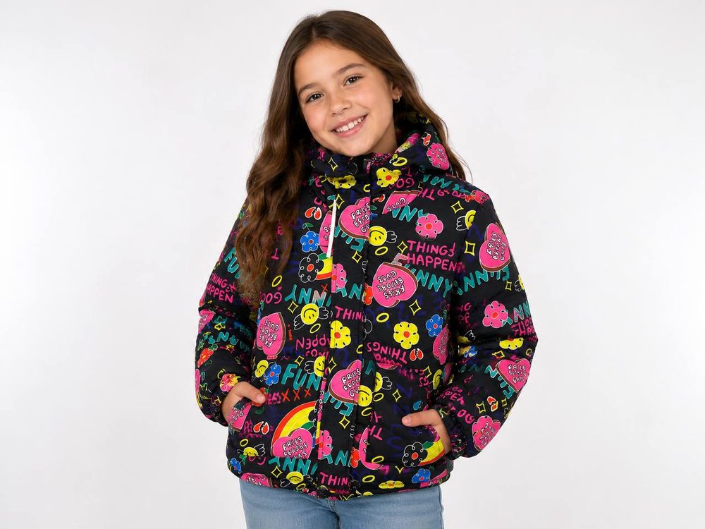 Jaqueta Infantil Fem Roxo — foto 5