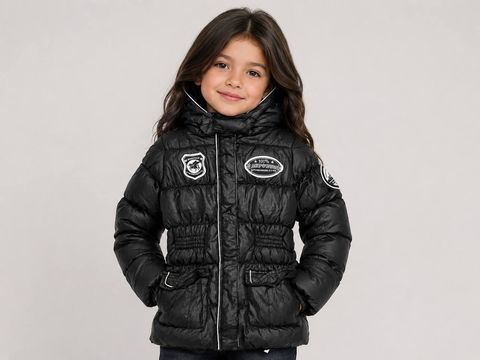 Jaqueta Infantil Preto