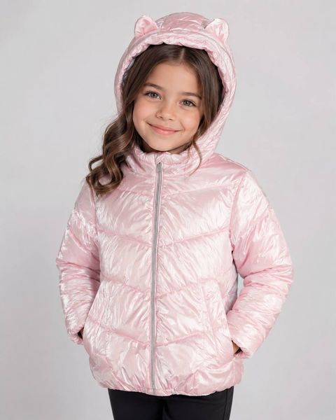 Jaqueta Infantil Fem Rosa