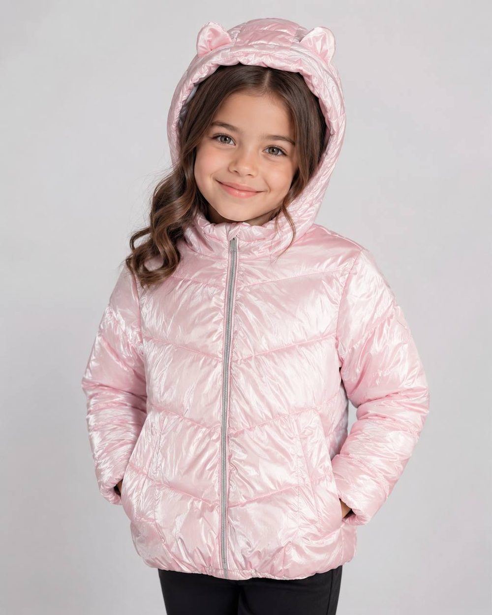 Jaqueta Infantil Fem Rosa — foto 1