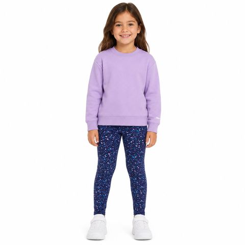 Conjunto Infantil Fem Rosa Camuflado