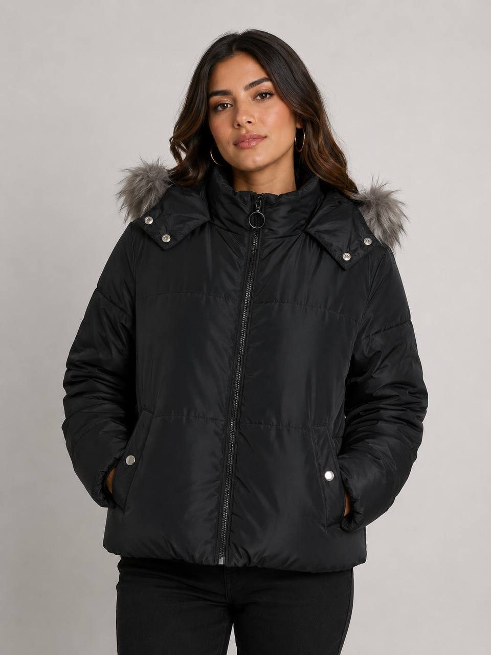 Jaqueta Fem Preto — foto 1