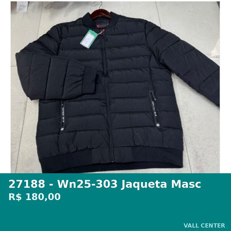 Jaqueta Masc Preto — foto 3